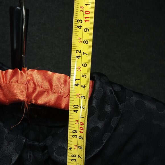 1950's Black Polka Dot Circle Dress by Neusteters - Picture 8 of 8